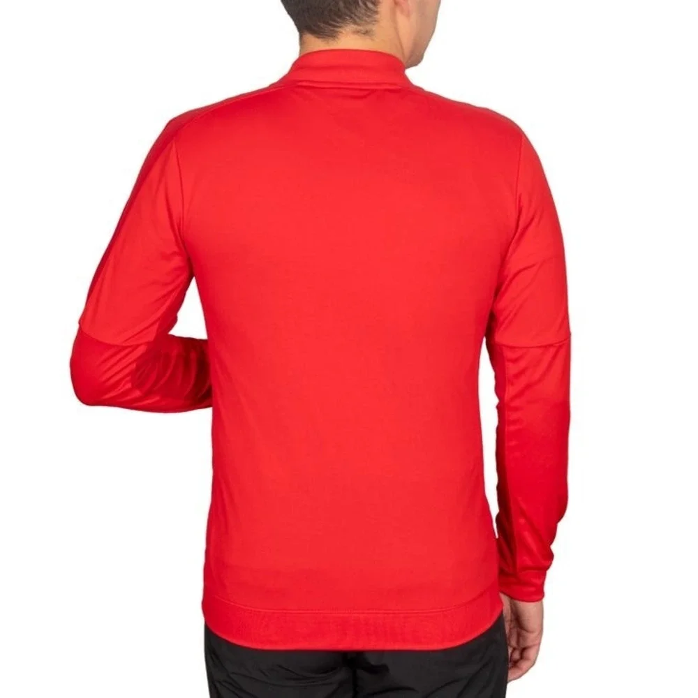 Nike Mens Dri-FIT Academy Track Jacket Red Full Zip Soccer Training Performance